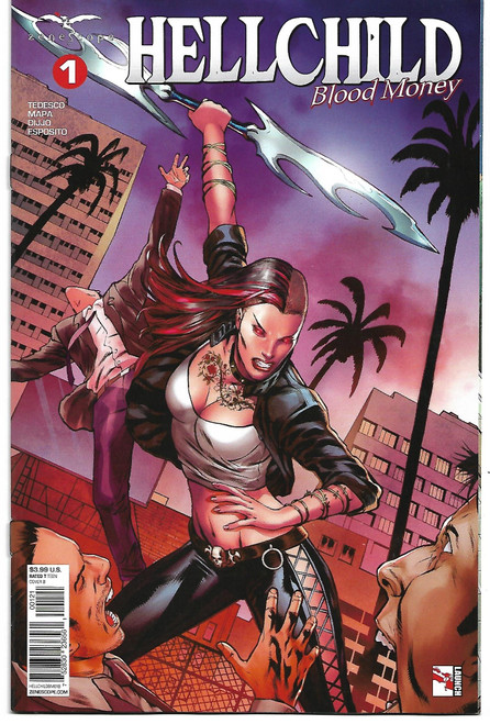 HELLCHILD BLOOD MONEY #1 (OF 4) CVR B VITORINO  (ZENESCOPE 2019)