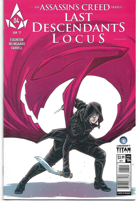 ASSASSINS CREED LOCUS #4 (OF 4) CVR A WIJNGAARD (TITAN COMICS 2016)