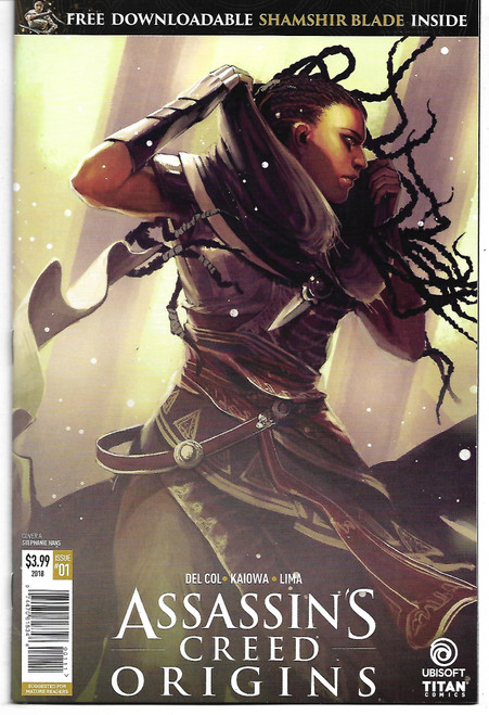 ASSASSINS CREED ORIGINS #1 (OF 4) CVR A HANS (TITAN COMICS 2018)