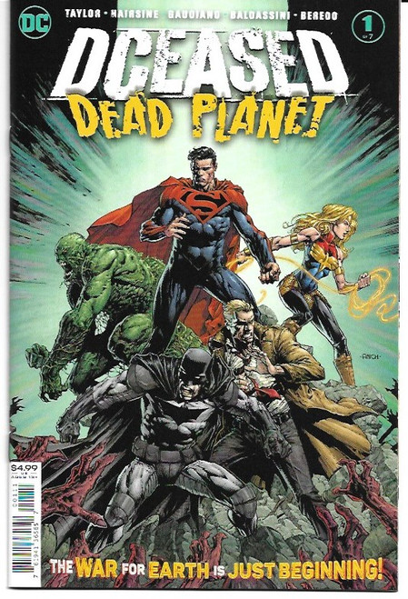DCEASED DEAD PLANET #1 (OF 6) CVR A DAVID FINCH (DC 2020)