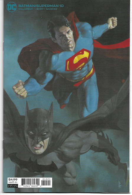 BATMAN SUPERMAN (2019) #10 CVR B RICCARDO FEDERICI CARD STOCK VAR (DC 2020)