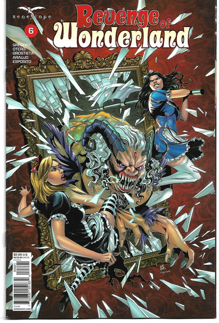 REVENGE OF WONDERLAND #6 (OF 6) CVR B OTERO (ZENESCOPE 2019)