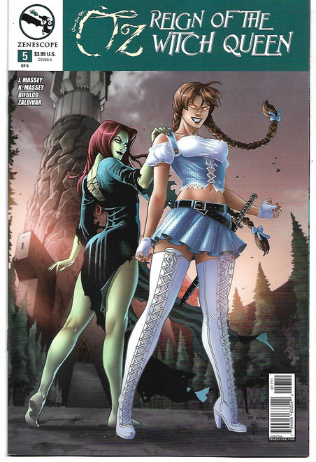 GFT OZ REIGN OF WITCH QUEEN #5 (OF 6) A CVR ORTIZ (ZENESCOPE 2015)