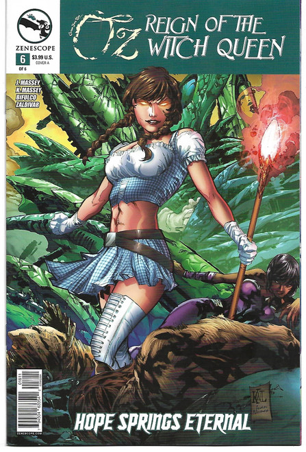 GFT OZ REIGN OF WITCH QUEEN #6 (OF 6) A CVR LASHLEY (ZENESCOPE 2015)