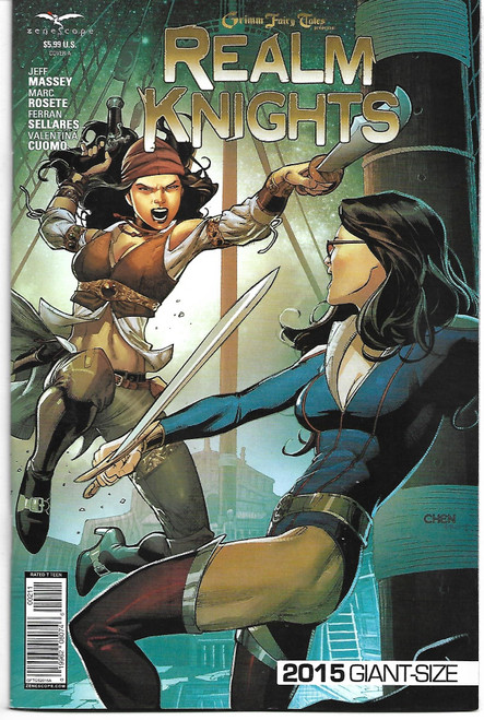 GFT PRESENTS 2015 REALM KNIGHTS GIANT SIZE ED A CVR CHEN (ZENESCOPE 2015)