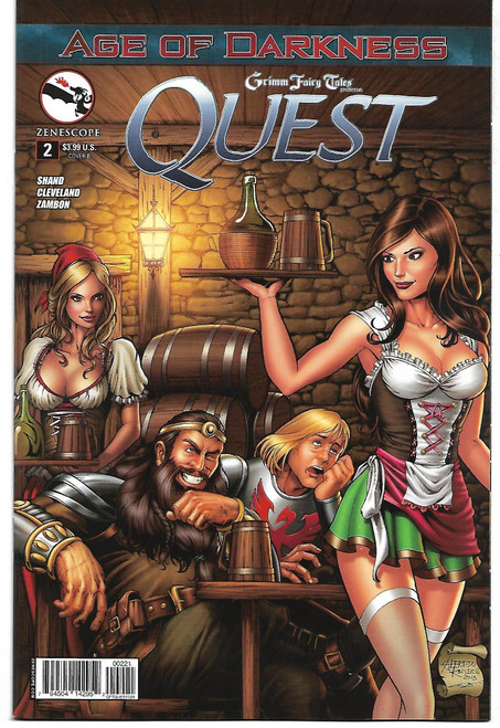 GFT QUEST #2 (OF 5) B CVR REYES (ZENESCOPE 2013)