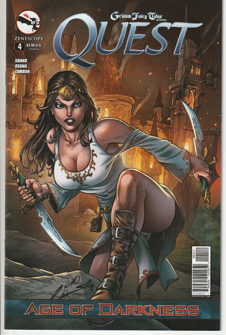 GFT QUEST #4 (OF 5) A CVR LAISO (AOFD) (AOFD) (ZENESCOPE 2014)