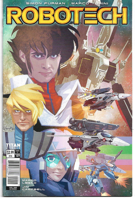 ROBOTECH #09 CVR A EDWARDS (TITAN 2018)