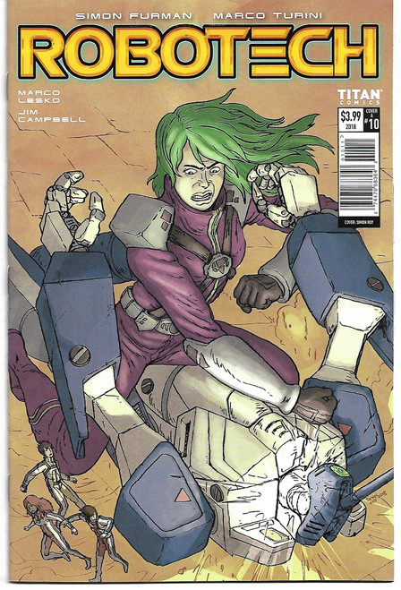 ROBOTECH #10 CVR A ROY (TITAN 2018)