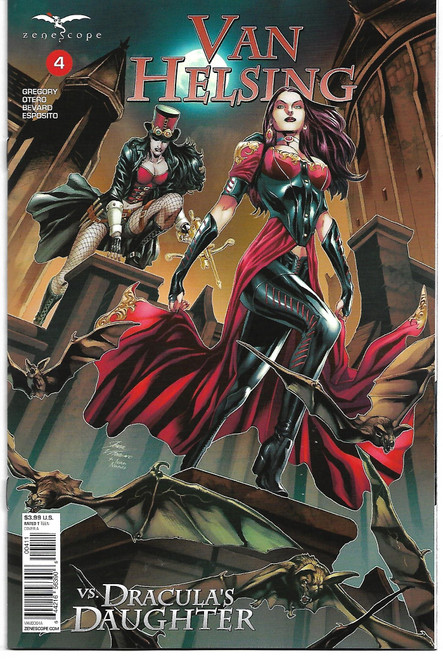 VAN HELSING VS DRACULAS DAUGHTER #4 (OF 5) CVR A VITORINO (ZENESCOPE 2019)