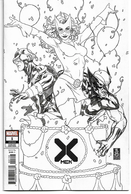 X-MEN (2019) #01 BROOKS PARTY SKETCH (1 PER STORE) (MARVEL 2019)