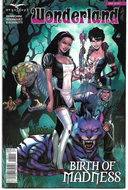 GFT WONDERLAND BIRTH OF MADNESS CVR B CHEN (ZENESCOPE 2017)