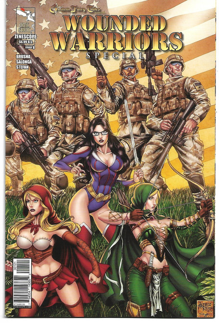 GFT WOUNDED WARRIORS SPECIAL B CVR REYES  (ZENESCOPE 2013)