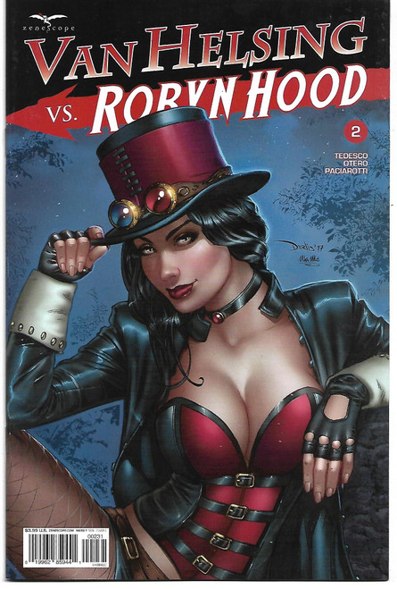 VAN HELSING VS ROBYN HOOD #2 (OF 4) CVR C SANTACRUZ (ZENESCOPE 2018)