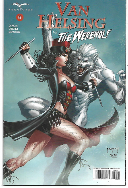 VAN HELSING VS THE WEREWOLF #6 CVR B METCALF (ZENESCOPE 2017)