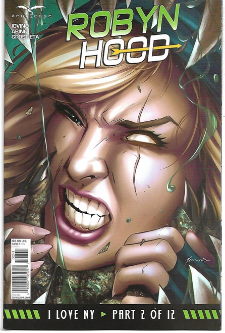 GFT ROBYN HOOD I LOVE NY #02 (OF 12) D CVR RIVEIRO (ZENESCOPE 2016)