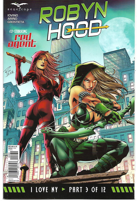 GFT ROBYN HOOD I LOVE NY #03 (OF 12) C CVR REI (ZENESCOPE 2016)