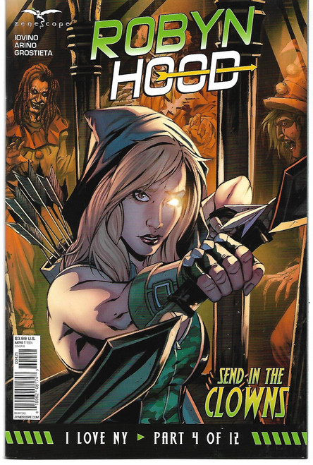 GFT ROBYN HOOD I LOVE NY #04 (OF 12) B CVR RIVEIRO (ZENESCOPE 2016)