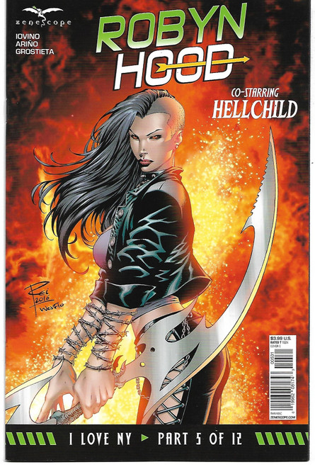 GFT ROBYN HOOD I LOVE NY #05 (OF 12) C CVR REI (ZENESCOPE 2016)