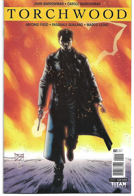 TORCHWOOD #2 CVR A SHEDD  (TITAN COMICS 2016)