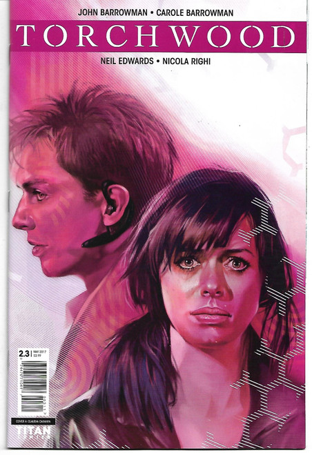 TORCHWOOD 2 #3 CVR A CARANFA  (TITAN COMICS 2017)