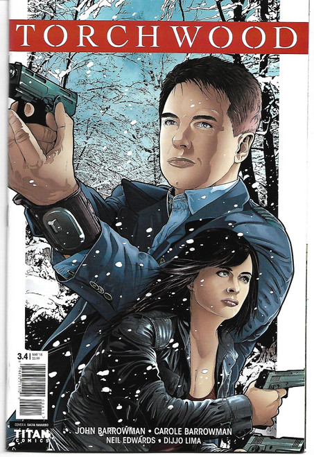 TORCHWOOD THE CULLING #4 (OF 4) CVR A NAVARRO (TITAN COMICS 2018)