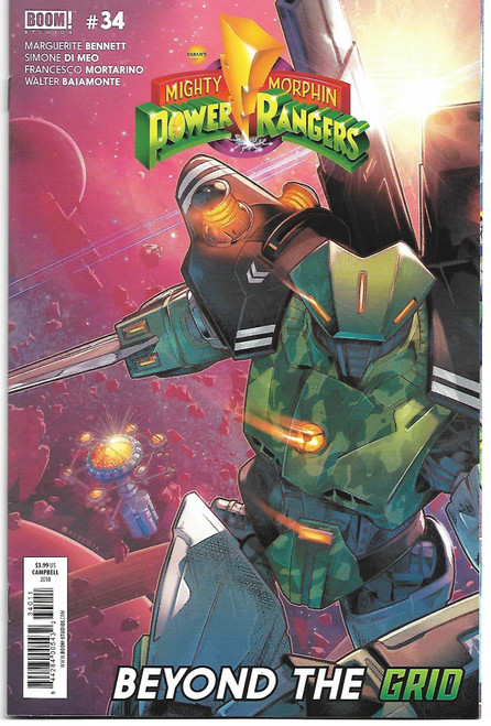 MIGHTY MORPHIN POWER RANGERS #34 (BOOM 2018)