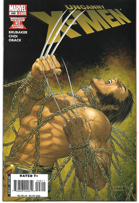 X-MEN/UNCANNY X-MEN #498 (MARVEL 2008)