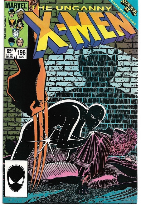 X-MEN/UNCANNY X-MEN #196 (MARVEL 1985)