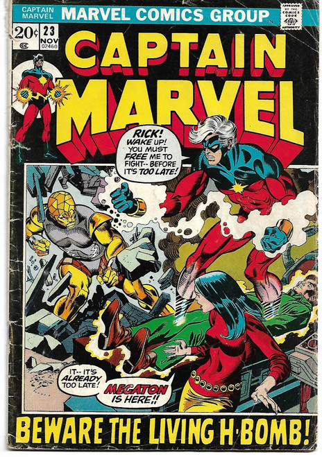 CAPTAIN MARVEL #23 (MARVEL 1972)