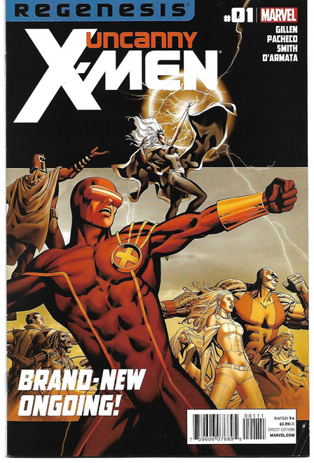 UNCANNY X-MEN (2012) #01 (MARVEL 2012)