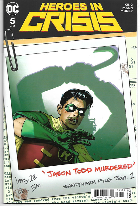 HEROES IN CRISIS #5 VAR  (OF 9) (DC 2019)