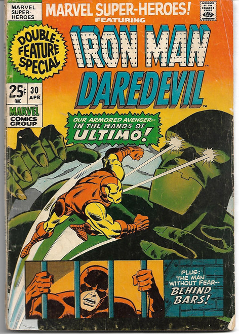 MARVEL SUPER-HEROES #30  (MARVEL 1971)