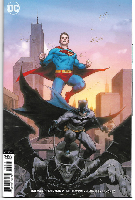 BATMAN SUPERMAN (2019) #02 CARD STOCK VAR ED (DC 2019)