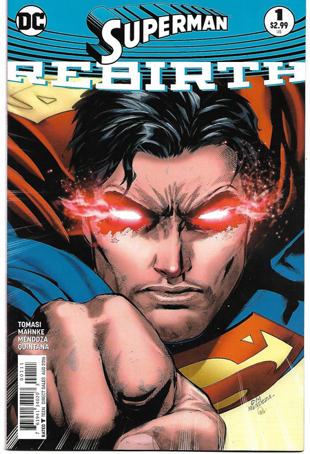 SUPERMAN (2016) REBIRTH #1 (DC 2016)