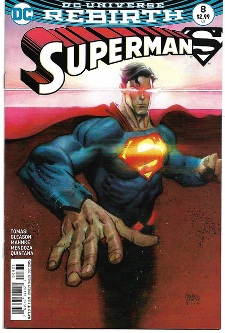 SUPERMAN (2016) #08 VAR ED (DC 2016)