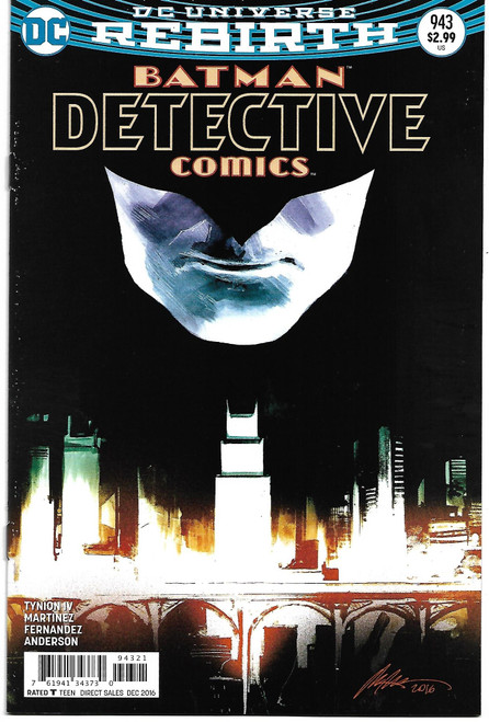 DETECTIVE COMICS #943 VAR ED (DC 2016)