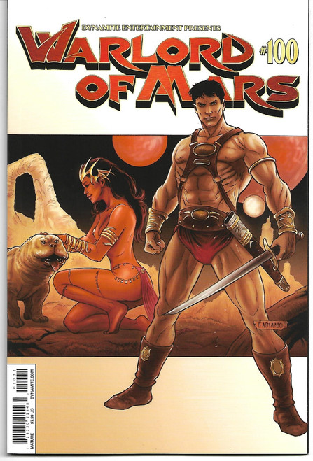 WARLORD OF MARS #100 CVR B NEVES VAR (DYNAMITE 2014)