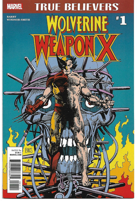 TRUE BELIEVERS WOLVERINE WEAPON X #1