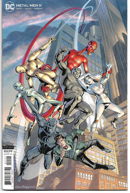 METAL MEN #11 (OF 12) CVR B JOSE LUIS GARCIA-LOPEZ VAR DAVIS (DC 2020)