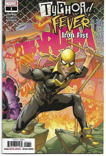 TYPHOID FEVER IRON FIST #1  (MARVEL 2018)