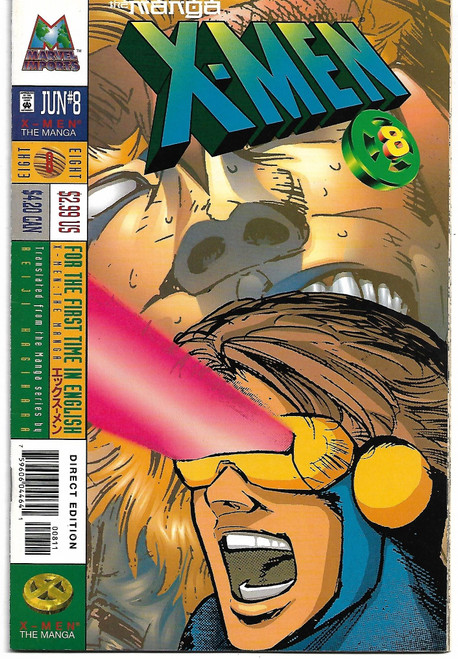 X-MEN THE MANGA #08 (MARVEL 1998)