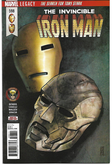 INVINCIBLE IRON MAN #598 (MARVEL 2018)