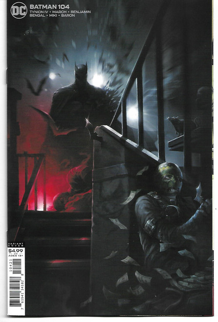 BATMAN (2016) #104 CVR B FRANCESCO MATTINA CARD STOCK VAR (DC  2020)