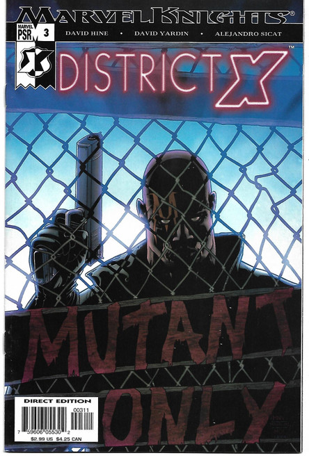 DISTRICT X #03 (MARVEL 2004)