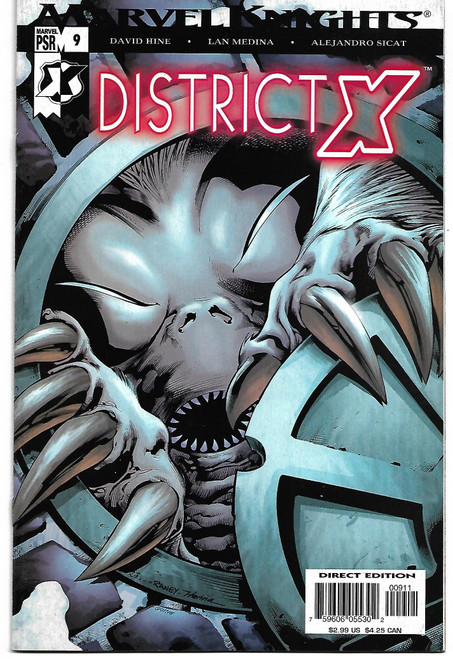 DISTRICT X #09 (MARVEL 2005)