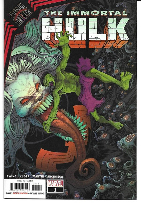 KING IN BLACK IMMORTAL HULK #1 (MARVEL 2020)