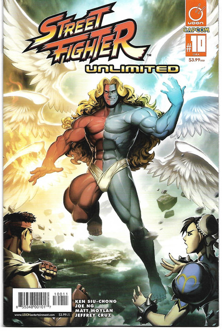 STREET FIGHTER UNLIMITED #10 CVR A GENZOMAN STORY (UDON  2016)