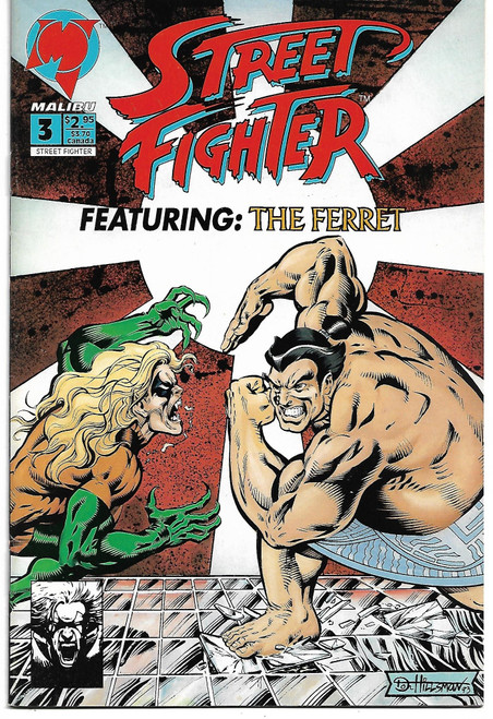 STREET FIGHTER  #3  (MALIBU  1993)