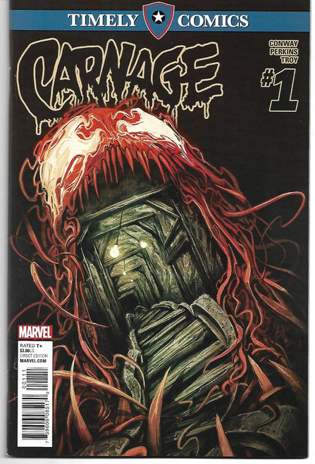 TIMELY COMICS CARNAGE #1 (MARVEL 2016)Reprinting CARNAGE (2015) #1-3.